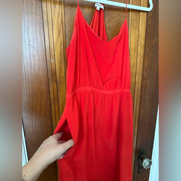 Madewell Silk Red Mini Dress *altered* - Picture 5 of 5